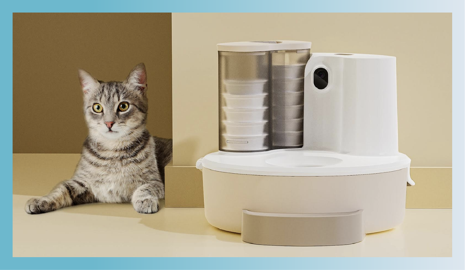 BistroCat automated cat feeder created by StudioRed.